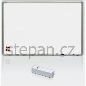 Magnetické tabule Magnetická tabule, keramický matný povrch, hliníkový rám, 200x120 cm